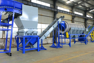 Shampoo  Plastic Bottle Recycling Equipment , HDPE PET Bottle Washing Plant