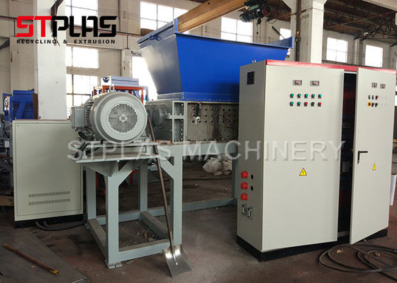 Wood Tray plastic shredder machine tree shredder for dual shear shredder