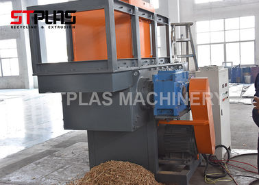 shredder Industrial singel shaft for waste wood and recycling  wood shredder