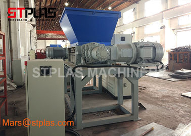 Double Shaft Aluminum Can Shredder / Waste Type Tin Can Shredder 22~90KW