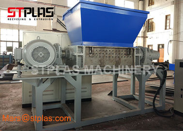 Double Shaft Aluminum Can Shredder / Waste Type Tin Can Shredder 22~90KW