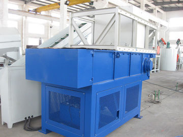 Low Noise Plastic Chipper Machine / Stable Plastic Recycling Grinder