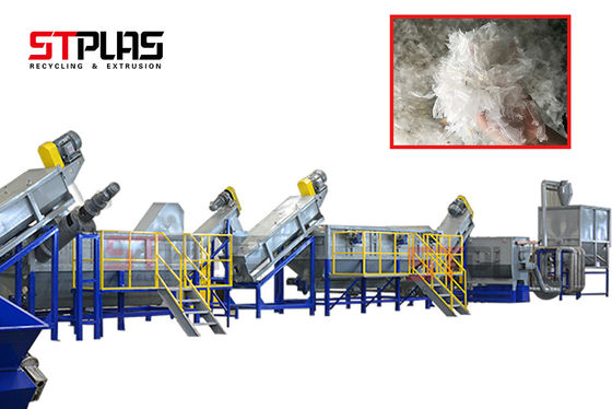440v پلاستیک PP PE فیلم خط شستشو ضایعات بازیافت خرد کردن خشک کردن تولید